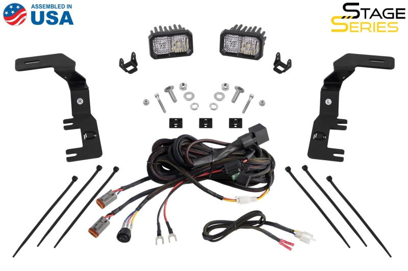 Diode Dynamics 2023+ Chevrolet Colorado Stage Series Ditch Light Bracket Kit