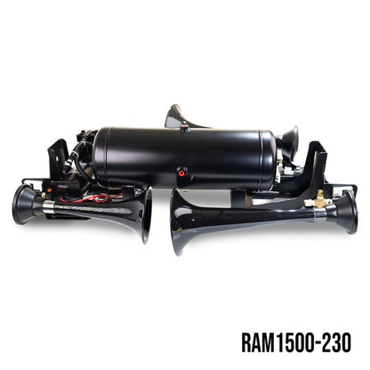 Kleinn Air Horns Kleinn 09-18 Dodge Ram 1500 Onboard Air System w/ Model 230 Horns