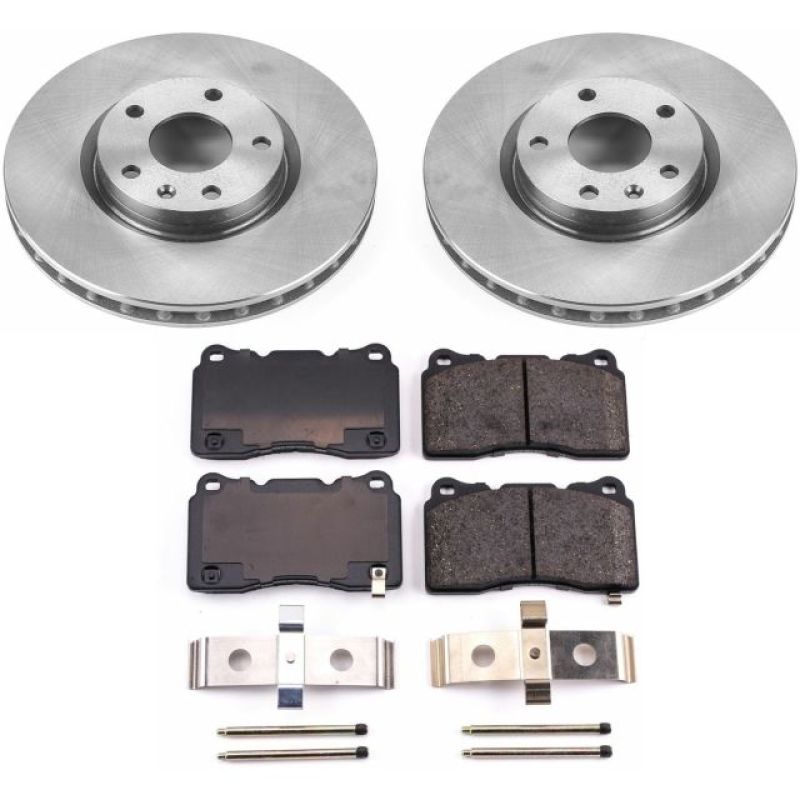 PowerStop Power Stop 2014 Chevrolet Corvette Front Autospecialty Brake Kit