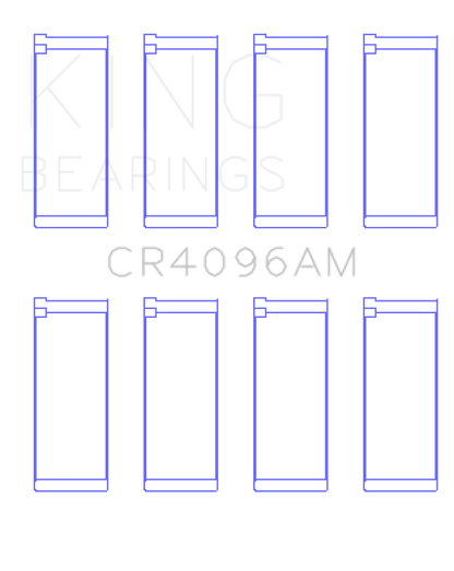 King Engine Bearings Mazda FE/G6/F8 Rod Bearing Set