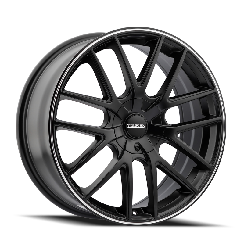 Touren 3260 TR60 17x7.5 / 4x100/114.3 BP / 42mm Offset / 67.1mm Hub Matte Black Machined Wheel