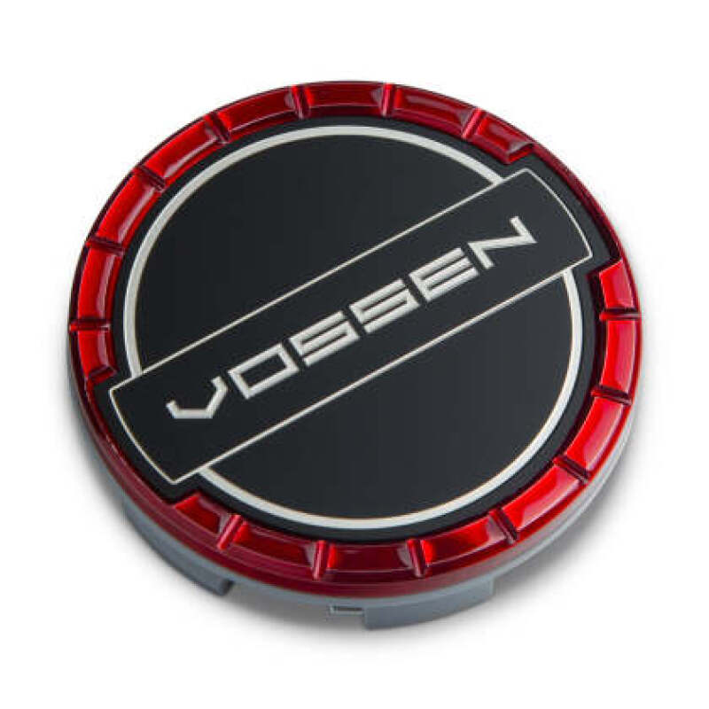 Vossen Billet Sport Cap 1.0 - Large - Classic - Transparent Red