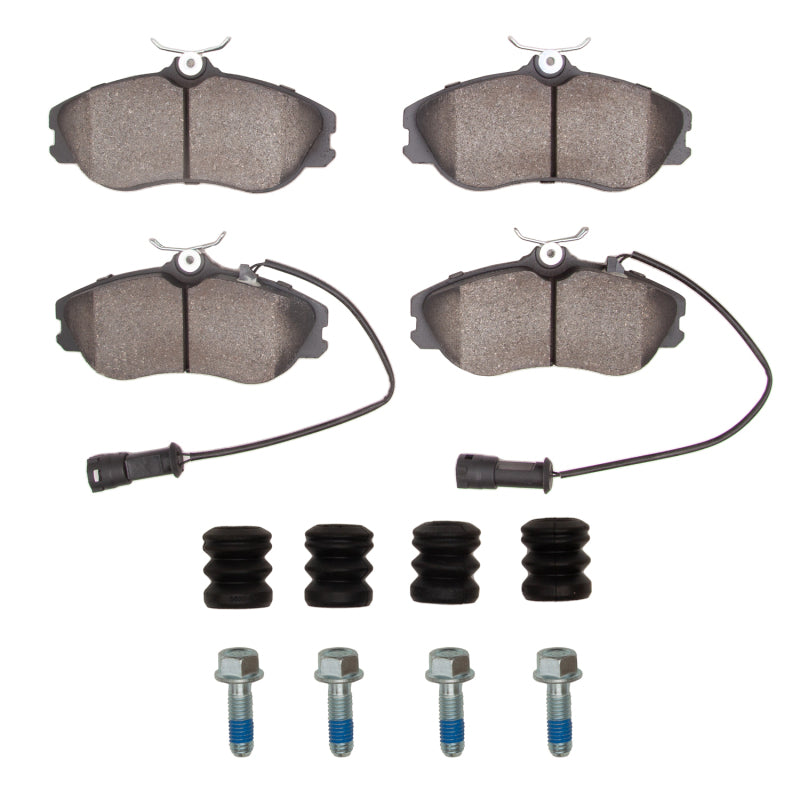 DFC 90-97 Audi S6 Front 4000 HybriDynamic Brake Pads and Hardware Kit