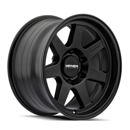 Mayhem 8307 Convoy 17x9 / 5x127 BP / -6mm Offset / 78.1mm Hub Satin Black Wheel