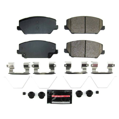 PowerStop Power Stop 19-21 Hyundai Veloster N Front Z23 Evo Sport Brake Pads w/Hardware