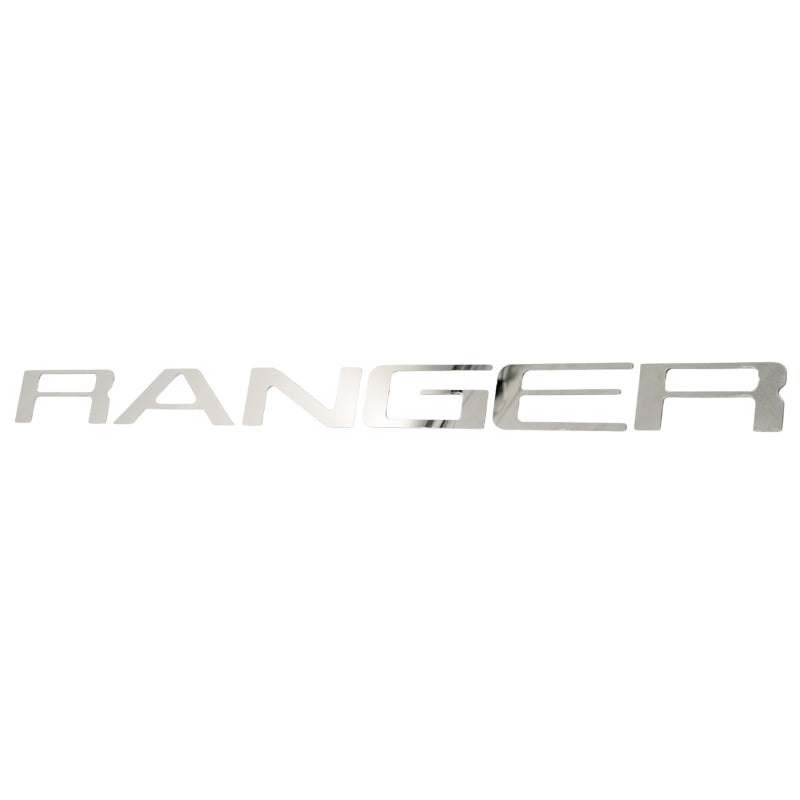 Putco 19-20 Ford Ranger - Stainless Steel Tailgate Letters RANGER