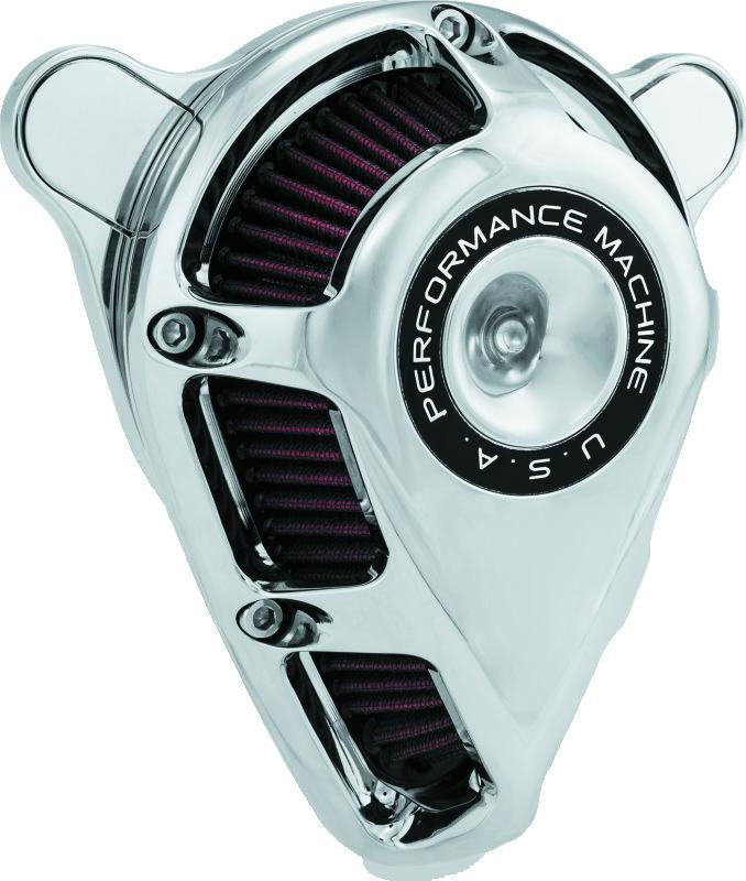 Performance Machine Jet Air Cleaner - Chrome