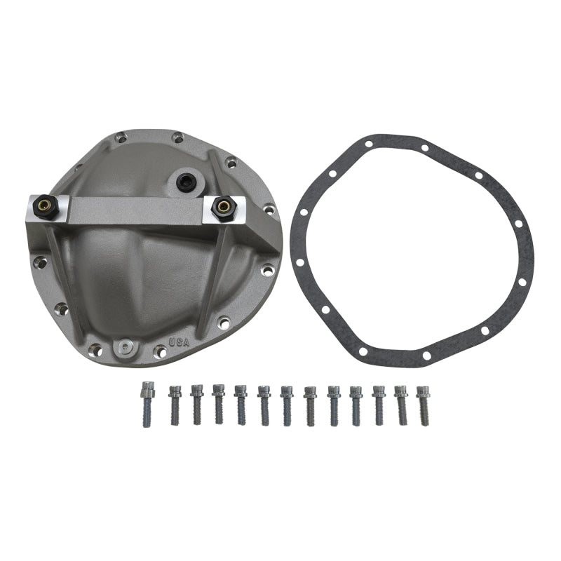 Yukon Gear & Axle Yukon Gear Aluminum Girdle Cover For GM 12 Bolt Truck Ta HD