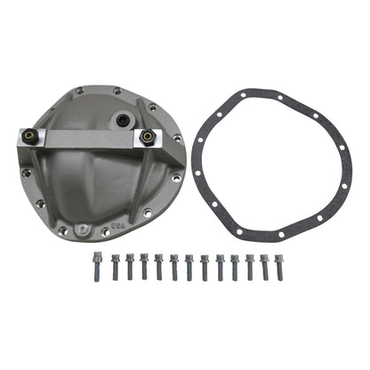 Yukon Gear & Axle Yukon Gear Aluminum Girdle Cover For GM 12 Bolt Truck Ta HD