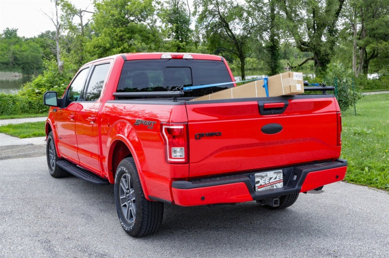 Dee Zee 14-23 Chevrolet Silverado Hex Series Side Rails - Texture Black 8Ft Bed