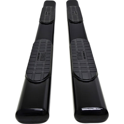 Westin 19-21 Chevrolet Silverado Crew Cab PRO TRAXX 6 Oval Nerf Step Bars - Black