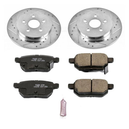 PowerStop Power Stop 09-10 Pontiac Vibe Rear Z23 Evolution Sport Brake Kit