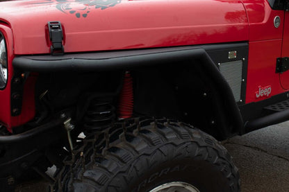 Fishbone Offroad 97-06 Jeep Wrangler Front Tube Fenders Paintable Mesh Upgrade