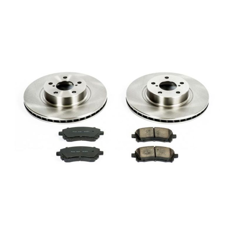 PowerStop Power Stop 98-02 Subaru Forester Front Autospecialty Brake Kit
