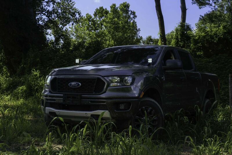 Diode Dynamics 19-21 Ford Ranger Stage Series 2in LED Ditch Light Kit - Yellow Pro Combo