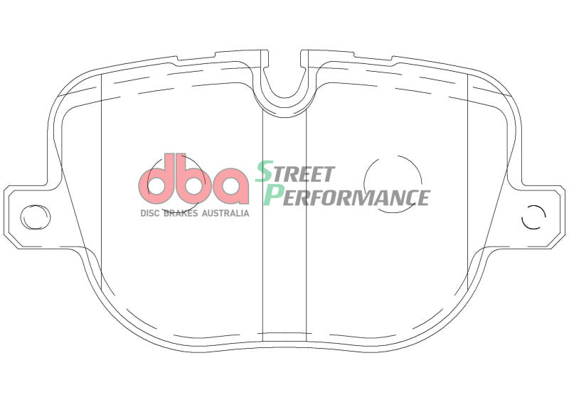 DBA 10-12 Land Rover Range Rover Supercharged Rear SP Performance Brake Pads