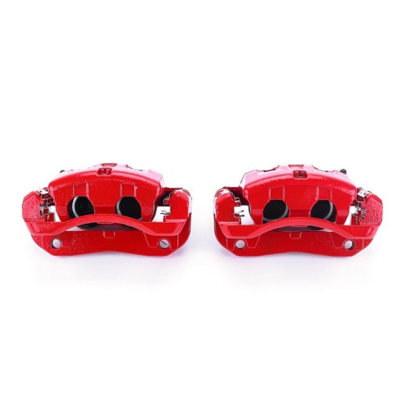 PowerStop Power Stop 03-06 Acura MDX Front Red Calipers w/Brackets - Pair