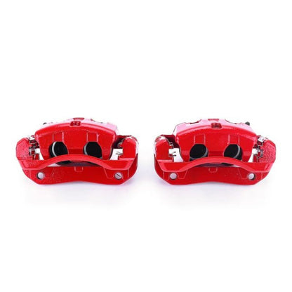 PowerStop Power Stop 03-06 Acura MDX Front Red Calipers w/Brackets - Pair