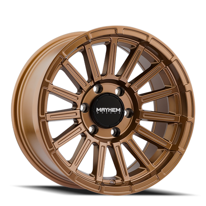 Mayhem 8309 Granite 17x9 / 5x127 BP / 0mm Offset / 78.1mm Hub Matte Bronze