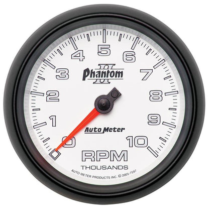 Autometer Phantom II 52.4mm Mechanical 0-60 PSI Boost Gauge