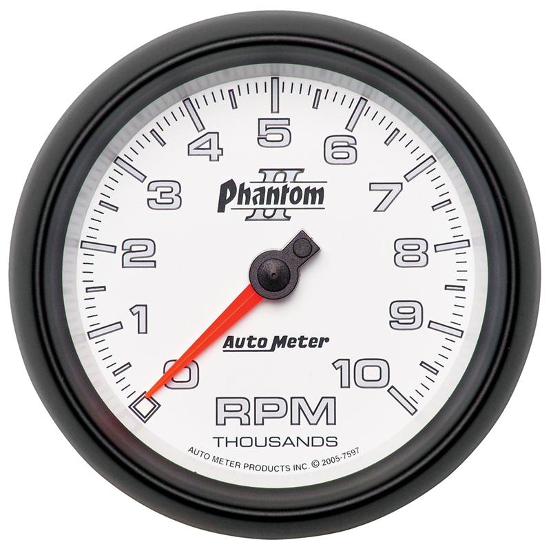 Autometer Phantom 2-1/16in 0-90 OHM Fuel Level Gauge