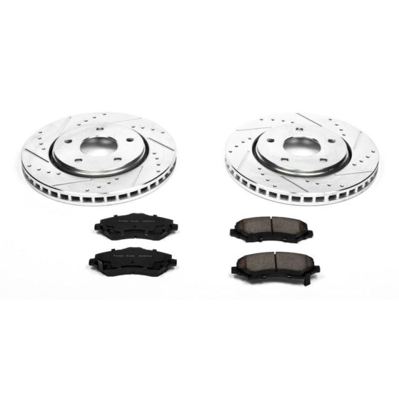 PowerStop Power Stop 08-16 Chrysler Town & Country Front Z23 Evolution Sport Brake Kit
