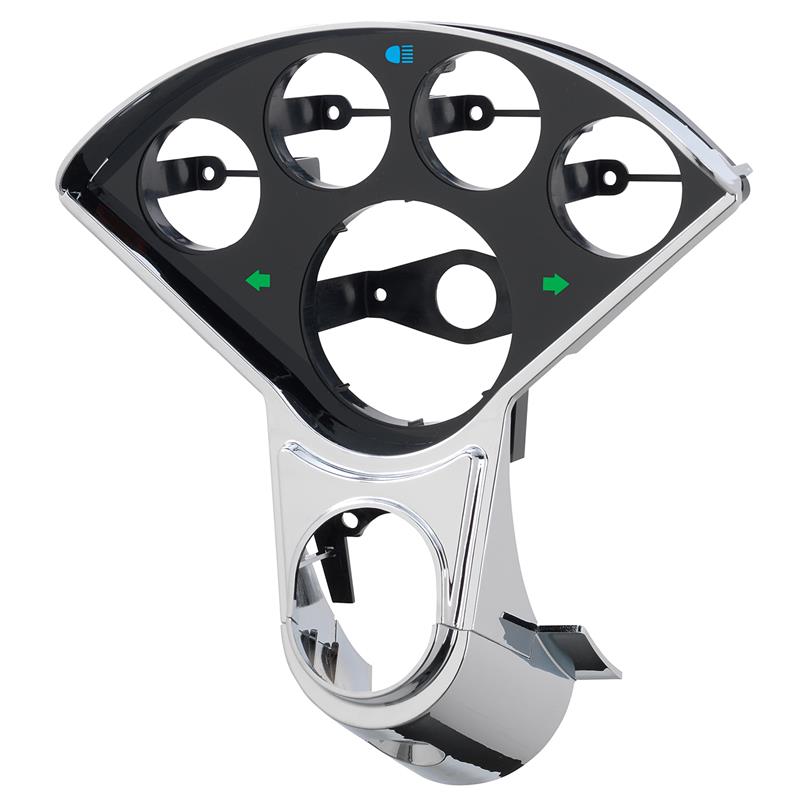 Autometer 55-56 Chevy Cars 5-Gauge Dash Panel (Fits One 3-3/8in Tach & Four 2-1/16in Gauges)