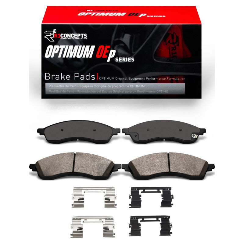 R1 Concepts R1 21-24 Ford Edge Front Optimum OE Pads & Hardware Kit