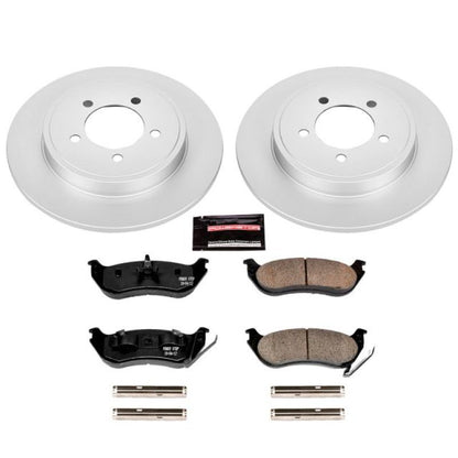 PowerStop Power Stop 06-10 Ford Explorer Rear Z17 Evolution Geomet Coated Brake Kit