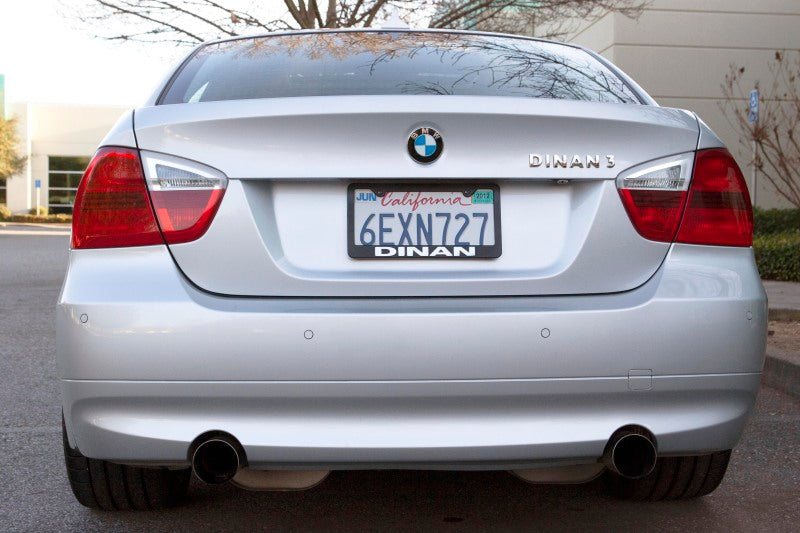 Dinan 07-11 BMW 335i/335xi (E90) Free Flow Axleback Exhaust System - Polished Tips