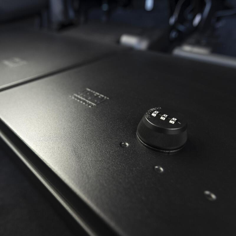 Tuffy Products Tuffy Underseat Lockbox W/ Combo Lock For Ford Fseries Supercrew