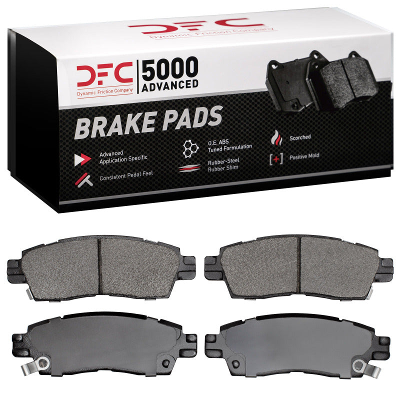 DFC 07-10 Saturn Outlook Rear 5000 Advanced Semi Metallic Brake Pads