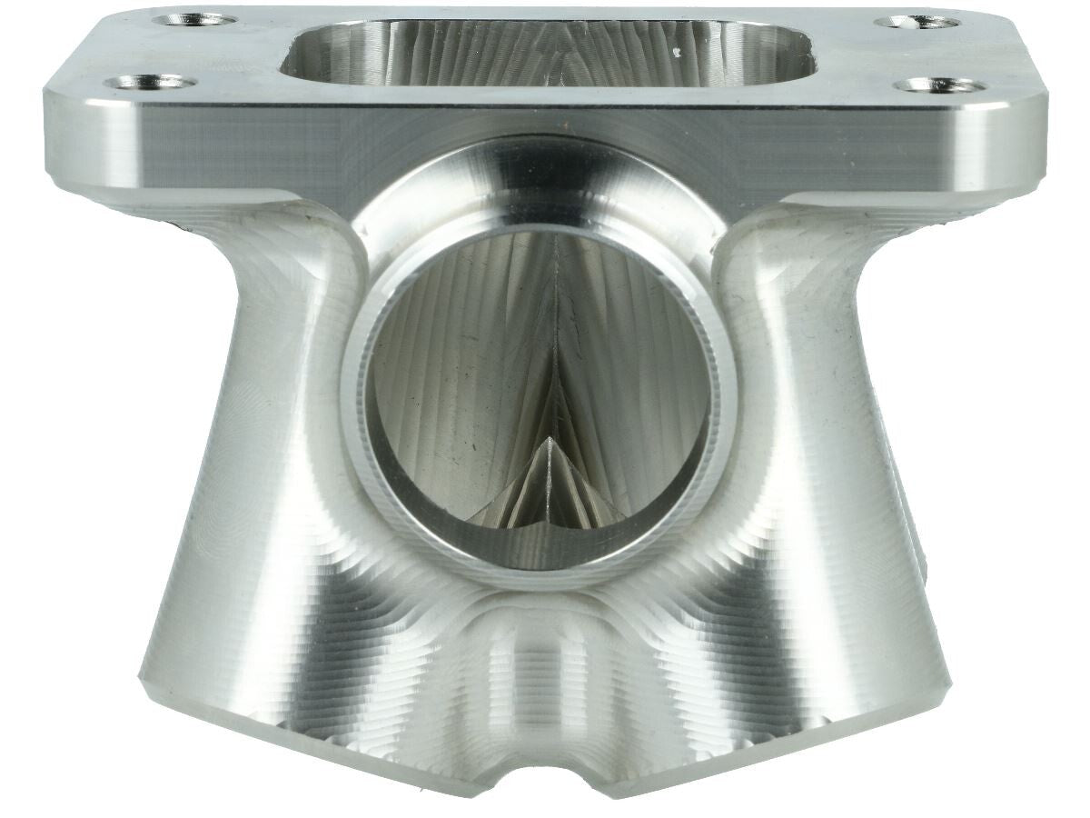 Turbozentrum 119317 4-Cyl. T3 flange stainless steel collector for Garrett GTX / BorgWarner EFR / AirWerks - with 38mm Wastegate port