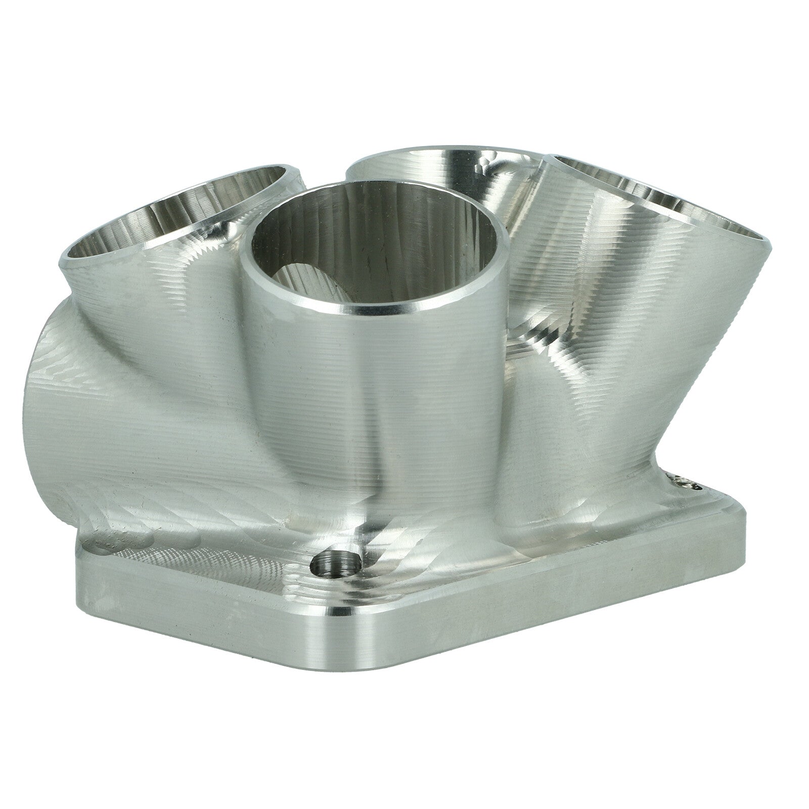 Turbozentrum 220281 4-Cyl. CNC stainless steel turbo manifold collector T3 Twinscroll with 2x Wastegate ports