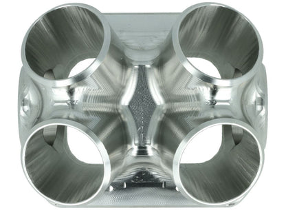 Turbozentrum 118048 4-Cyl. CNC stainless steel turbo manifold collector T4 Twinscroll with 2x Wastegate ports