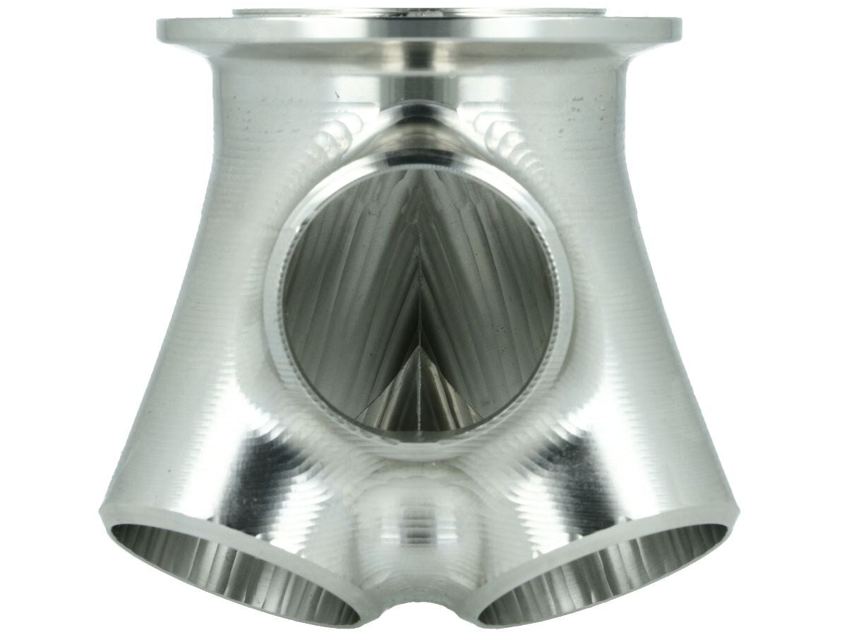 Turbozentrum 119316 4-Cyl. CNC stainless steel V-Band collector for BorgWarner EFR turbochargers - with 38mm Wastegate port