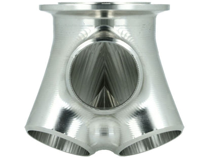Turbozentrum 119316 4-Cyl. CNC stainless steel V-Band collector for BorgWarner EFR turbochargers - with 38mm Wastegate port