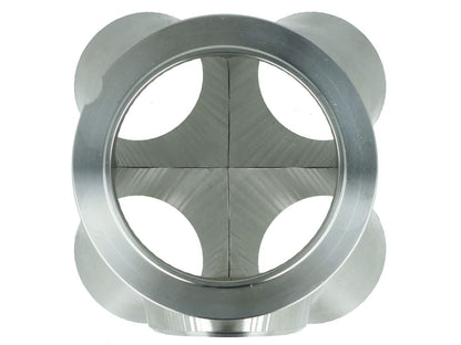 Turbozentrum 182602 4-Cyl. CNC stainless steel V-Band collector for Garrett Garrett GTX28 - with 38mm Wastegate port