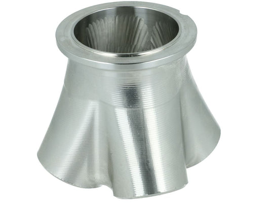 Turbozentrum 119313 4-Cyl. CNC stainless steel V-Band collector for Garrett GTX30 / GTX35 / G25 - without Wastegate port