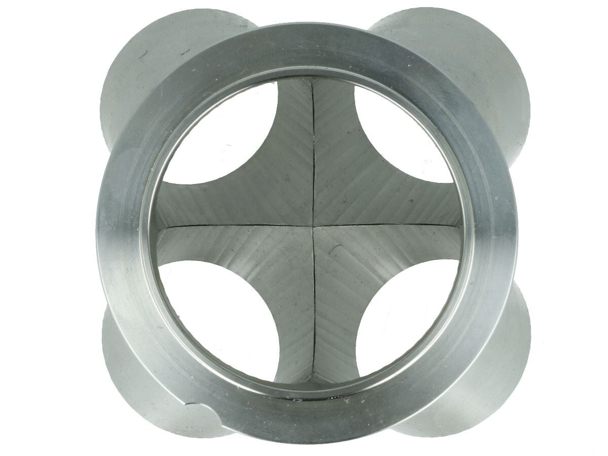 Turbozentrum 119313 4-Cyl. CNC stainless steel V-Band collector for Garrett GTX30 / GTX35 / G25 - without Wastegate port