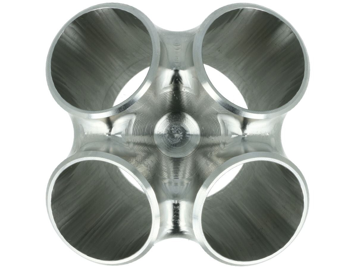 Turbozentrum 119313 4-Cyl. CNC stainless steel V-Band collector for Garrett GTX30 / GTX35 / G25 - without Wastegate port