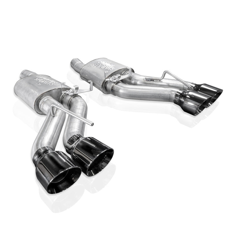 Stainless Works 22-25 Cadillac CT5-V Blackwing Axle Back Exhaust - Black Chrome Tips