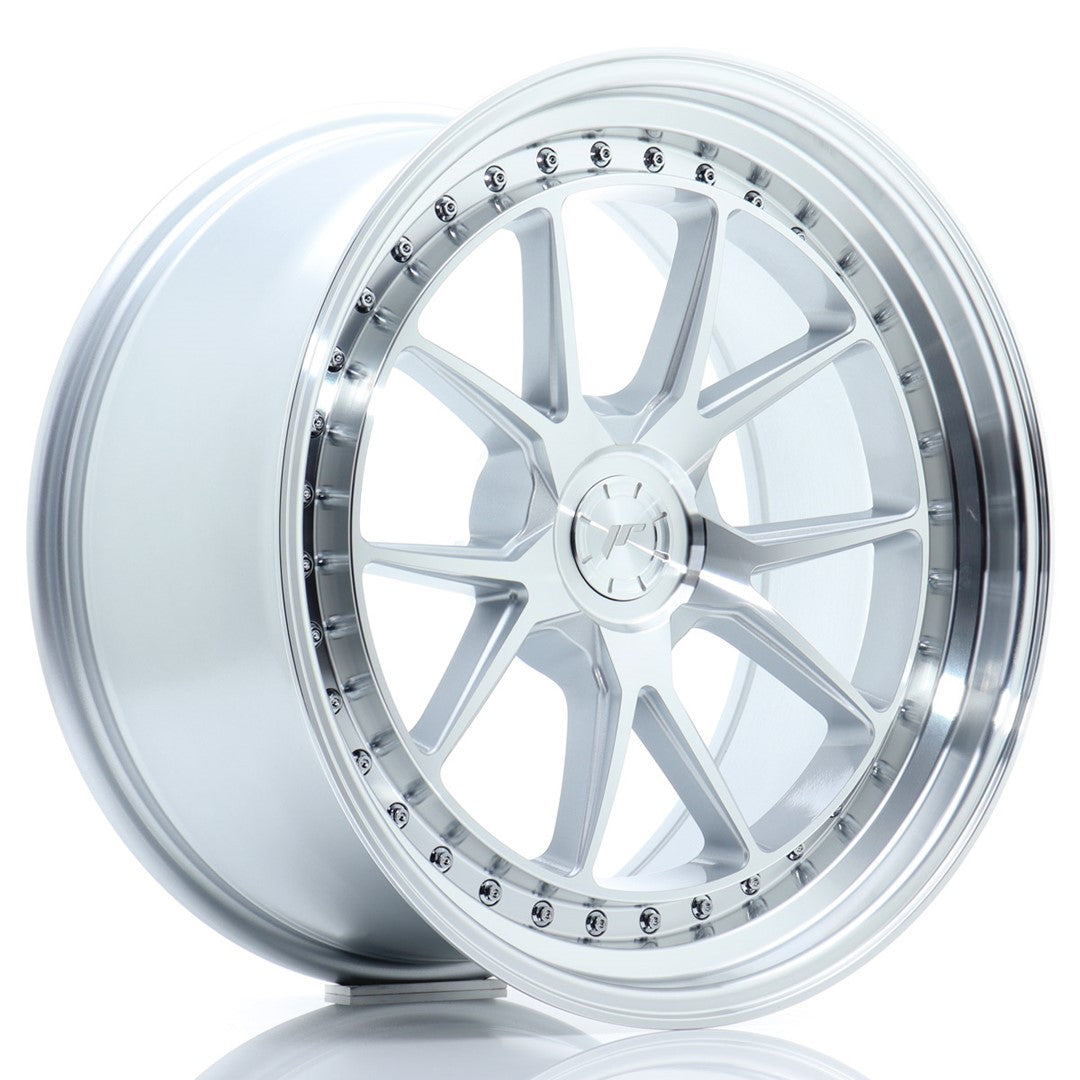 JR Wheels JR391995F25X1572SM - JR39 19x9,5 ET15-35 5H BLANK Silver Machined Face