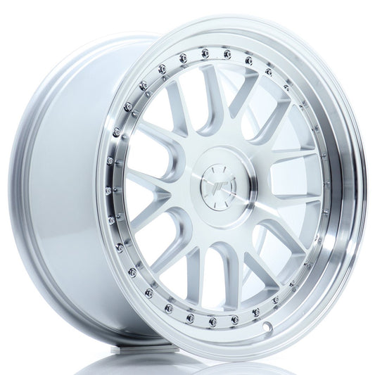 JR Wheels JR4018855X1572SM JR Wheels JR40 18x8,5 ET15-35 5H BLANK Silver Machined Face