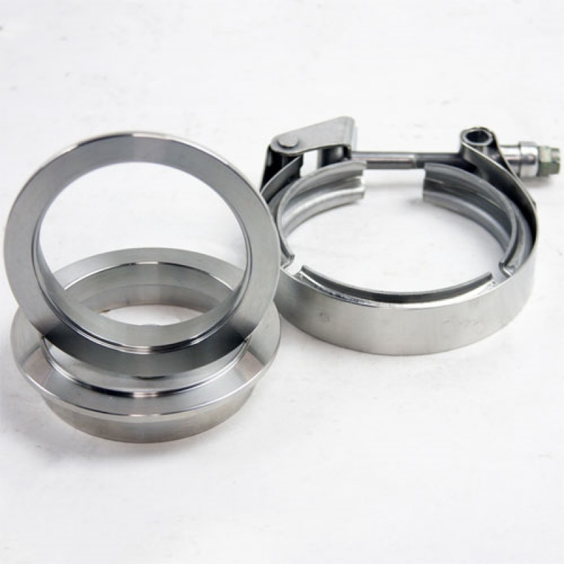 Granatelli Motor Sports Granatelli 5.0in Mating Male to Female Flanges w/V-Band Clamp
