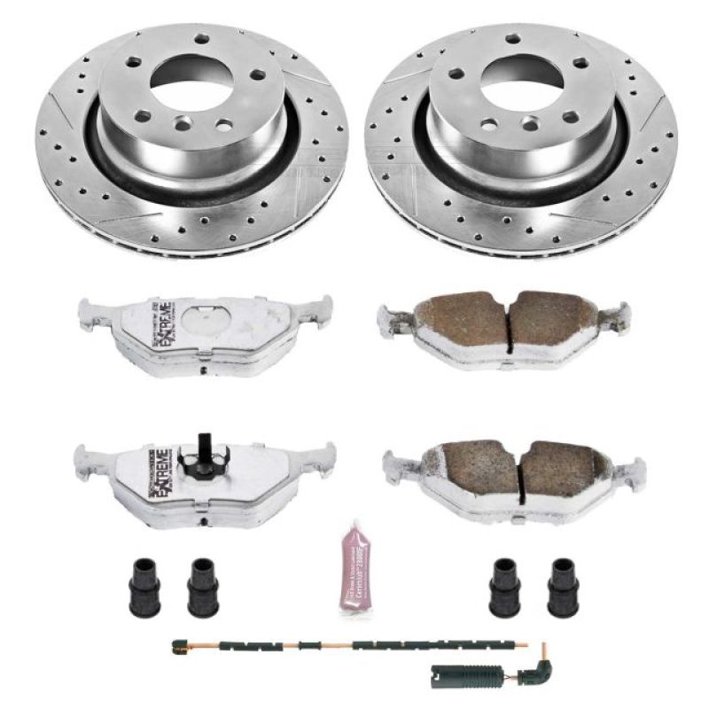 PowerStop Power Stop 03-08 BMW Z4 Rear Z26 Street Warrior Brake Kit