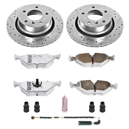 PowerStop Power Stop 03-08 BMW Z4 Rear Z26 Street Warrior Brake Kit