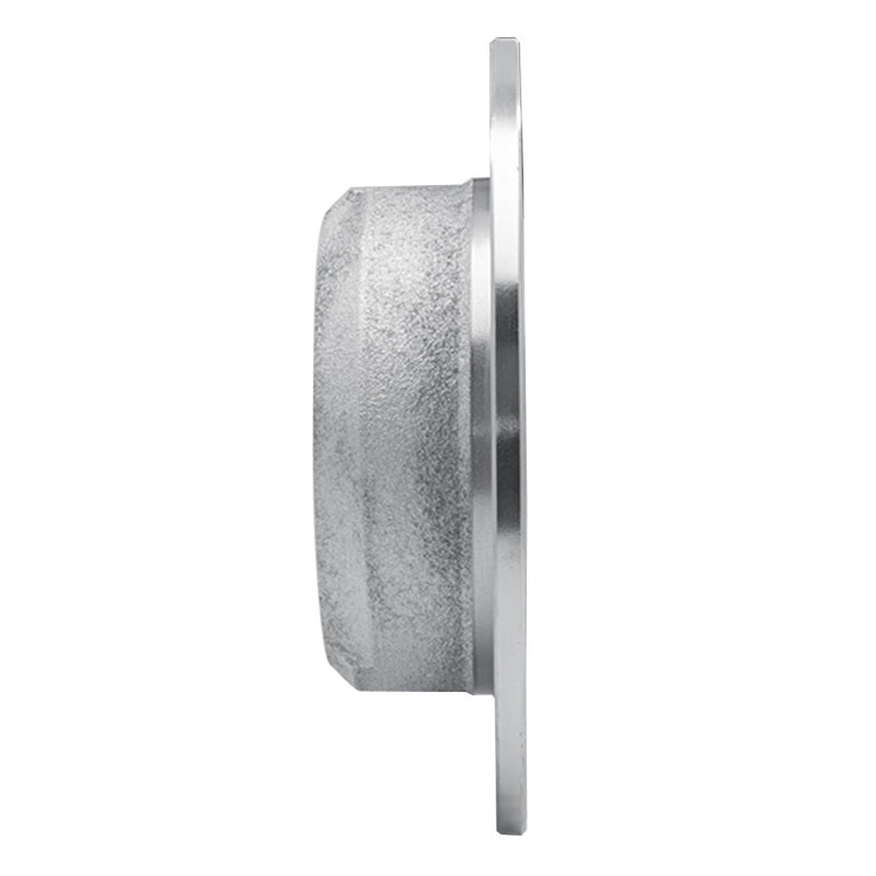R1 Concepts R1 64-94 Alfa Romeo Giulia Sprint Rear Left Drilled & Slotted Silver Brake Rotor
