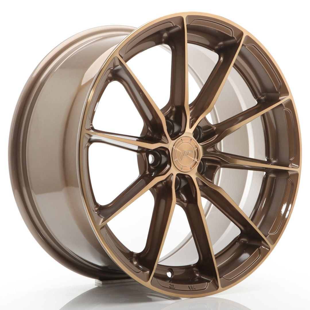 JR Wheels JR3717805L4066BZP JR Wheels JR37 17x8 ET40 5x112 Platinum Bronze