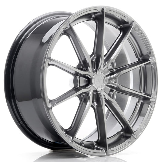 JR Wheels JR3718805L4572HB JR Wheels JR37 18x8 ET45 5x112 Hyper Black